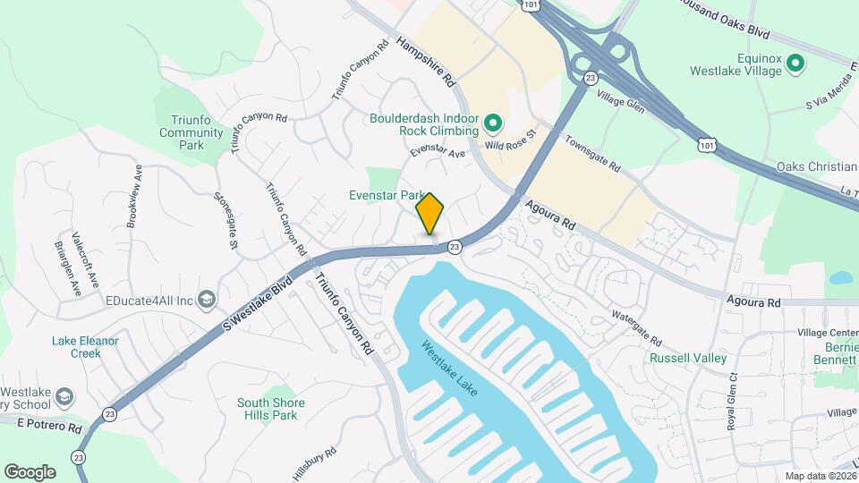 1115 Evenstar Ave Map and Location Details