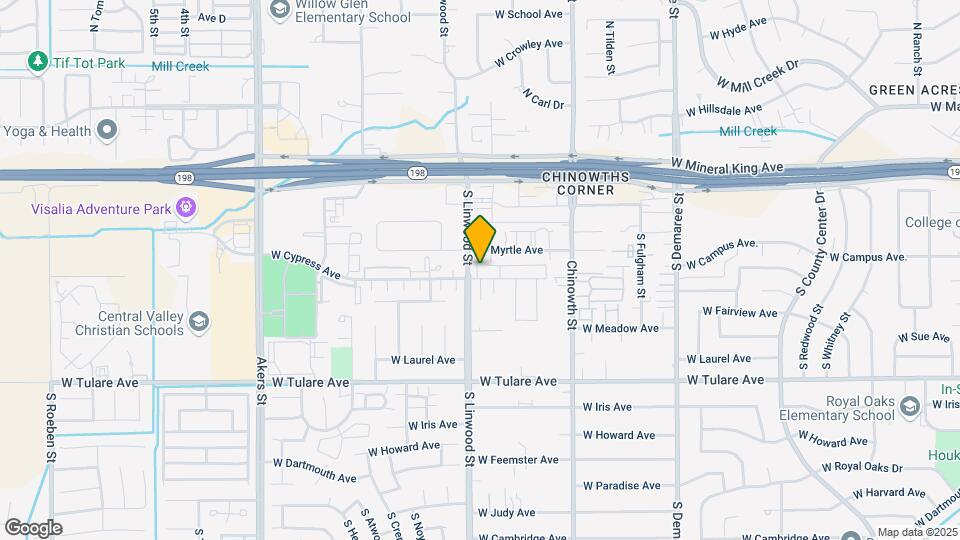 736 S Linwood St Map and Location Details