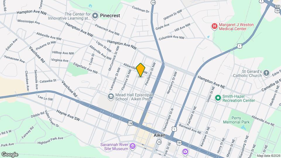 336 Greenville St NW Map and Location Details