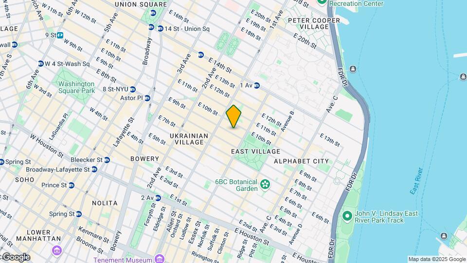 429 E Ninth St Map and Location Details