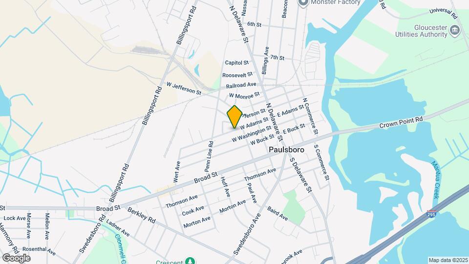 218 W Adams St Map and Location Details