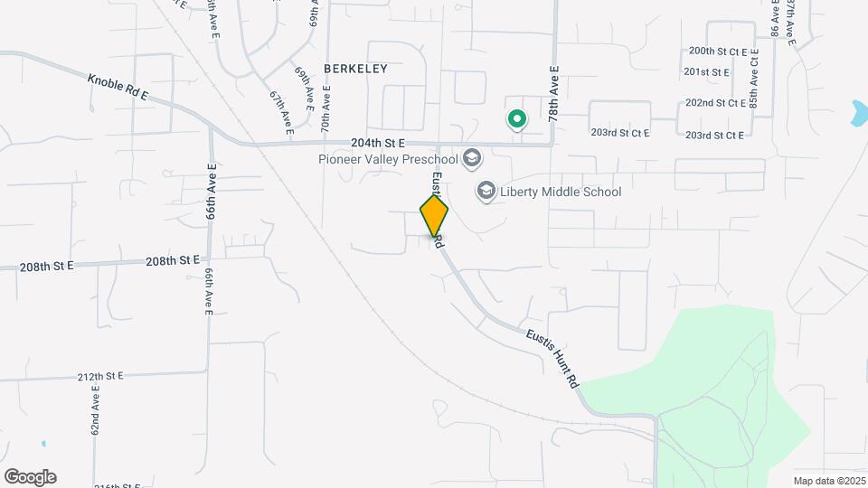 20601 74th Ave E Map and Location Details