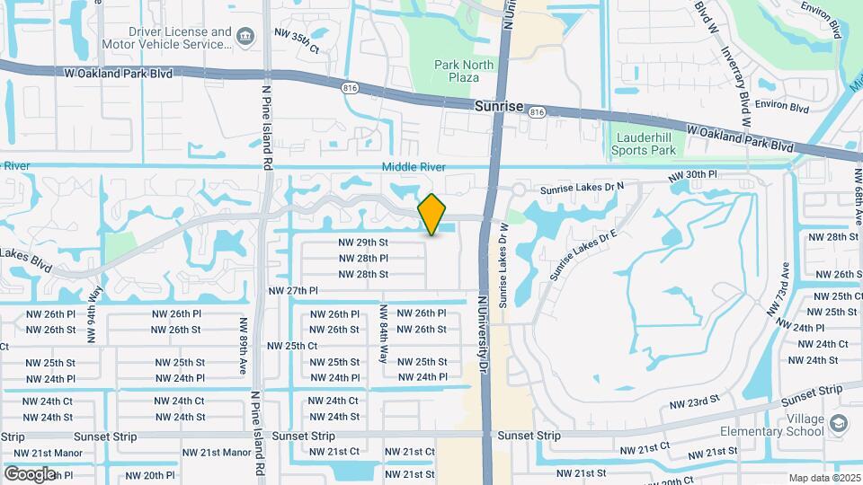 2900 NW 83rd Terrace Mapa y Detalles de la Ubicación