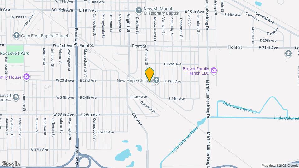 2313 Georgia St, Unit b Map and Location Details