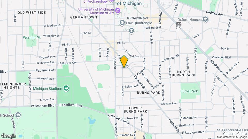 1111 White St Map and Location Details