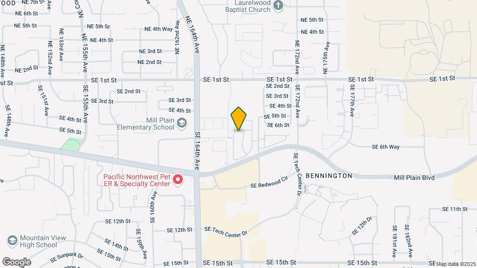 Columbia Place Townhomes Map and Location Details