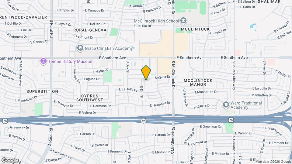 3510 S Juniper St Map and Location Details