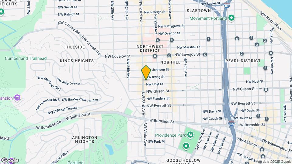 2273 NW Hoyt St Mapa y Detalles de la Ubicación