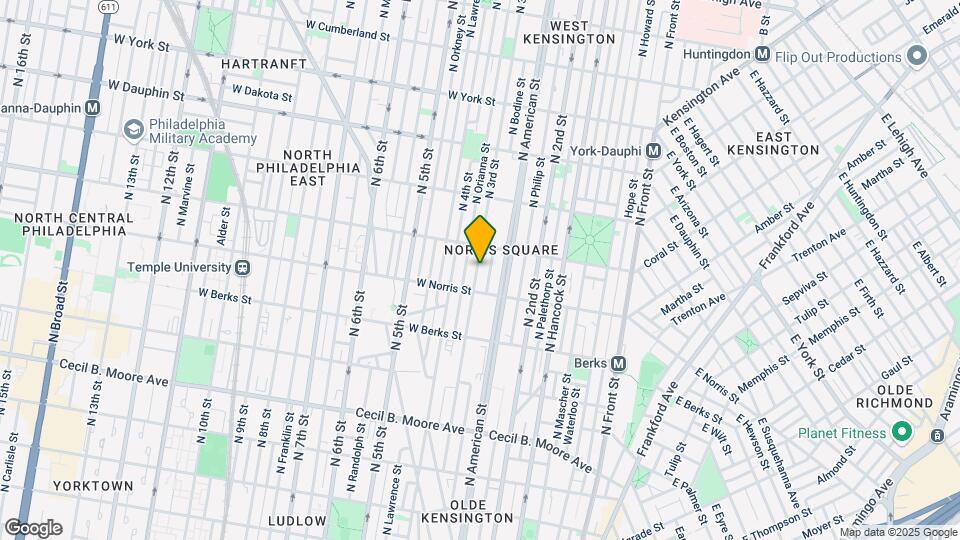 2027 N 3rd St Mapa y Detalles de la Ubicación