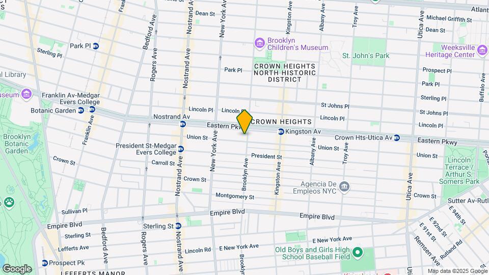 300 Brooklyn Ave Mapa y Detalles de la Ubicación