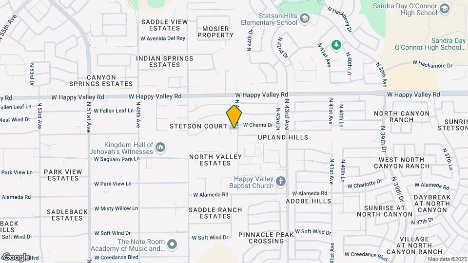 24627 N 45th Dr Map and Location Details