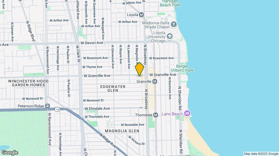 Edgewater Residences Mapa y Detalles de la Ubicación