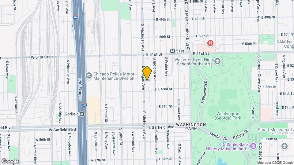 5231 S Michigan Ave Mapa y Detalles de la Ubicación