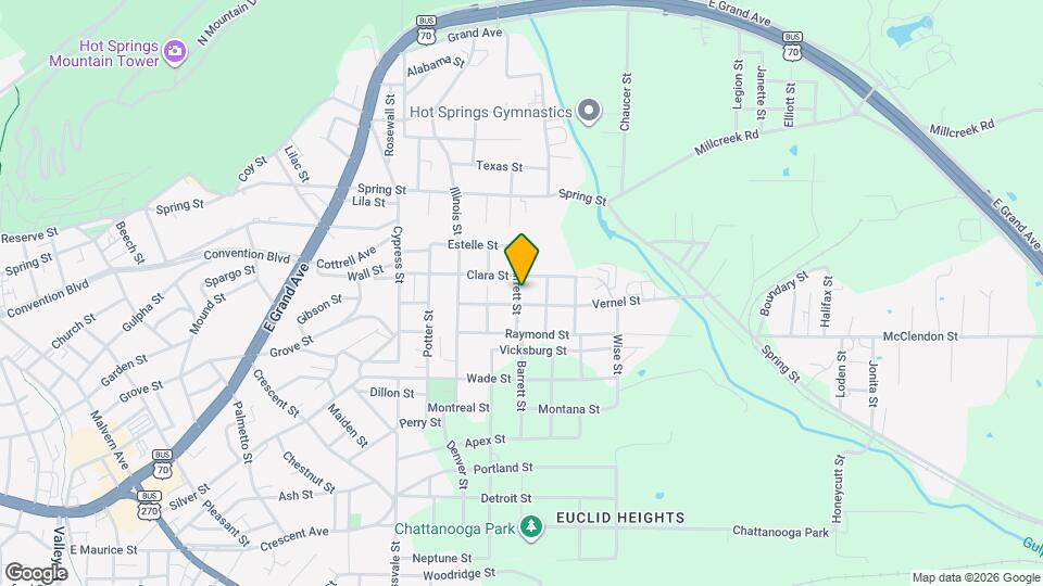 213 Barrett St Map and Location Details