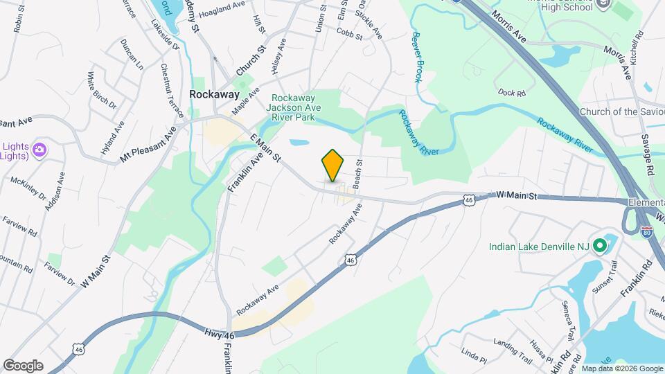 150 E Main St Map and Location Details