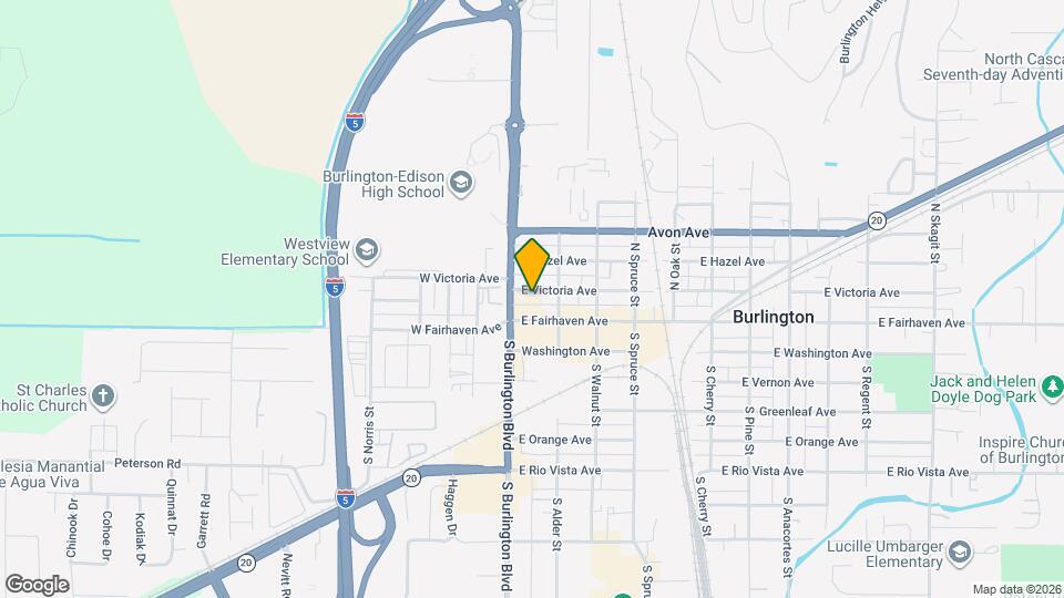 118 E Victoria Ave Map and Location Details