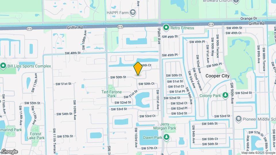 10253 SW 50th St Map and Location Details