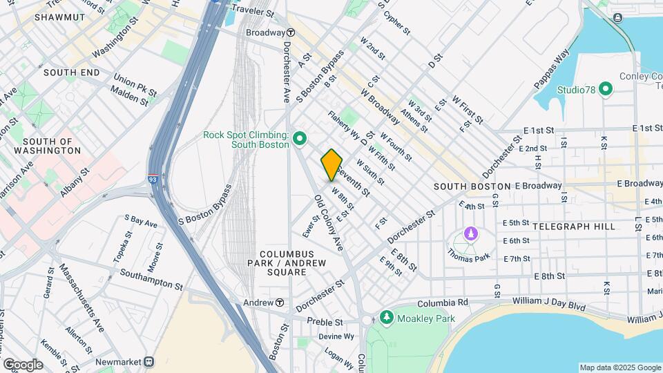 103 W 8th St Mapa y Detalles de la Ubicación