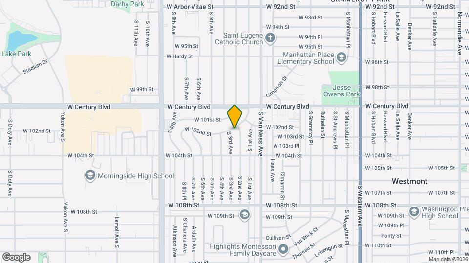 2408 W 102nd St Map and Location Details