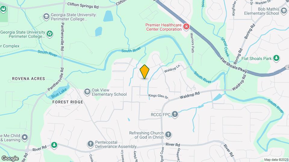 3523 Waldrop Trail Map and Location Details