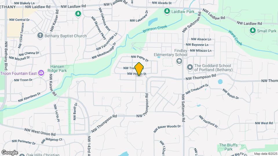 13611 NW Stonebridge Dr Map and Location Details