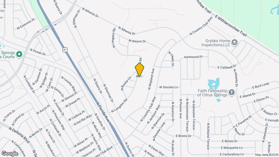 9779 N Langdon Rd Mapa y Detalles de la Ubicación