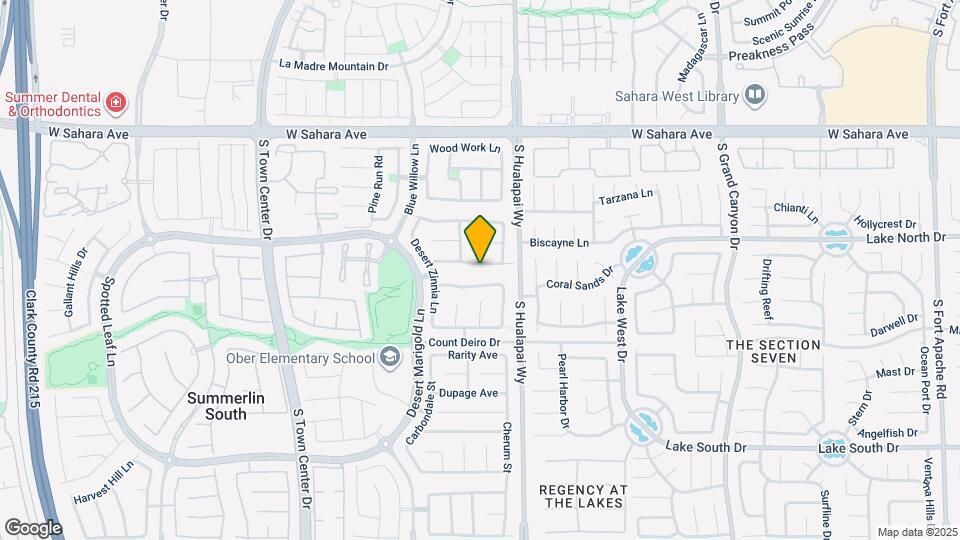 10263 Splendor Ridge Ave Map and Location Details