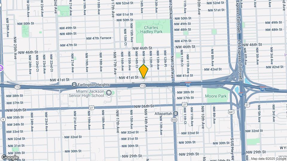 1401 NW 40th St Mapa y Detalles de la Ubicación