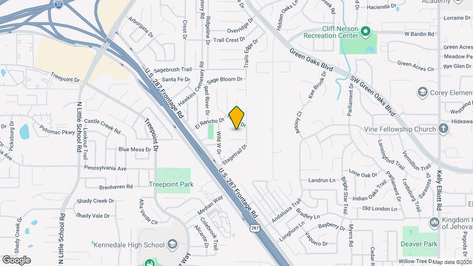 5710 Red Cactus Ct Map and Location Details