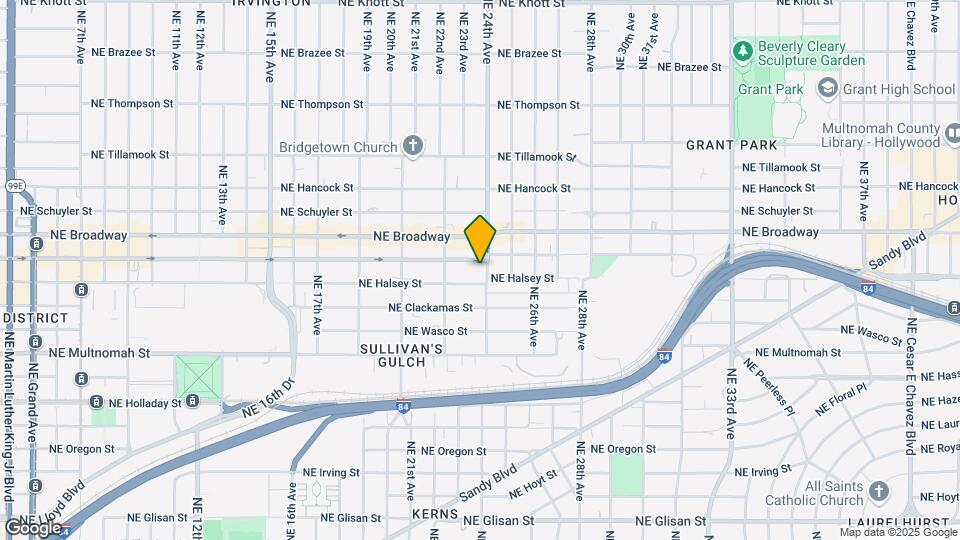 1525 NE 24th Ave Map and Location Details