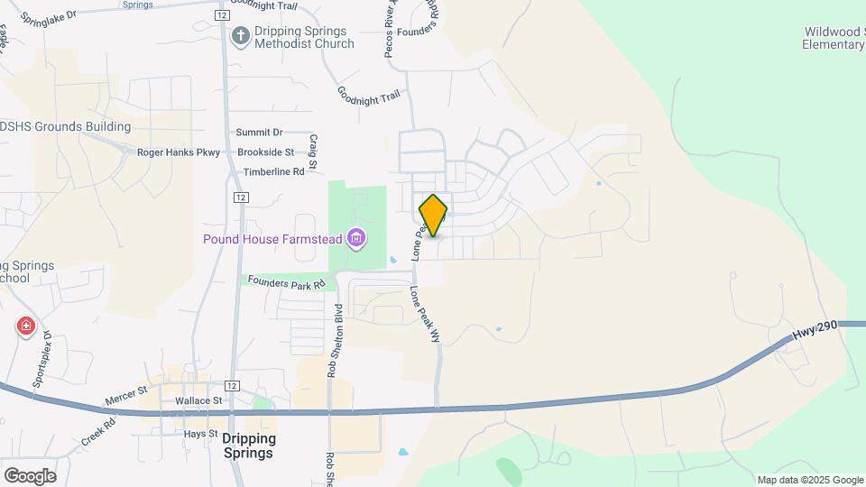 376 Lost Mine Peak Ln Map and Location Details