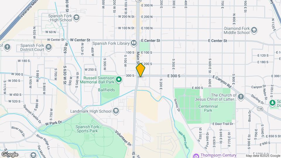 335 S Main St Mapa y Detalles de la Ubicación