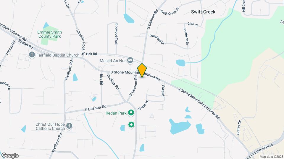 2045 S Stone Mountain Lithonia Rd Map and Location Details