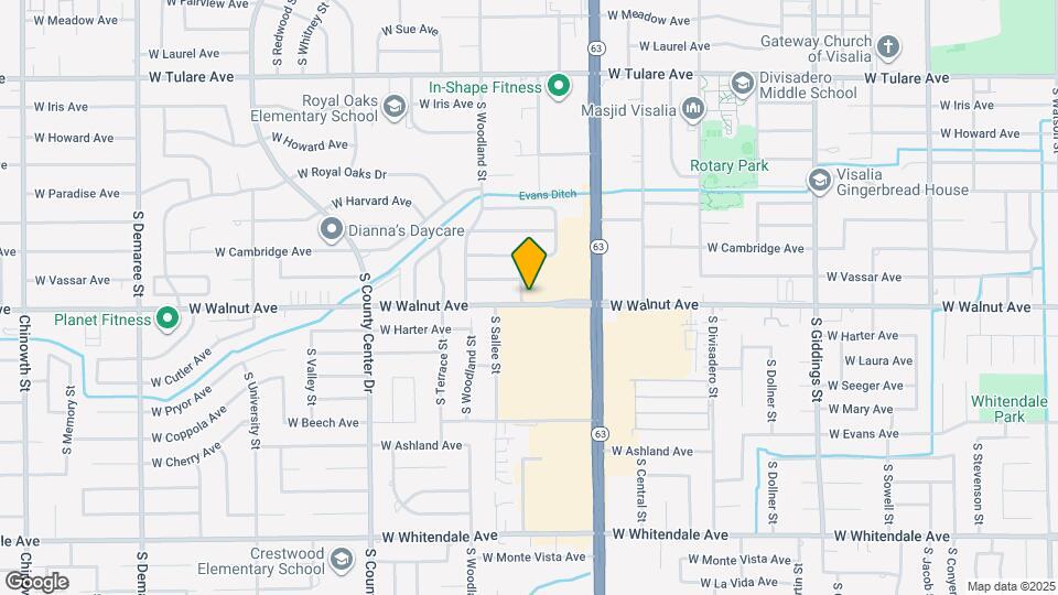 1940 Yale St Map and Location Details