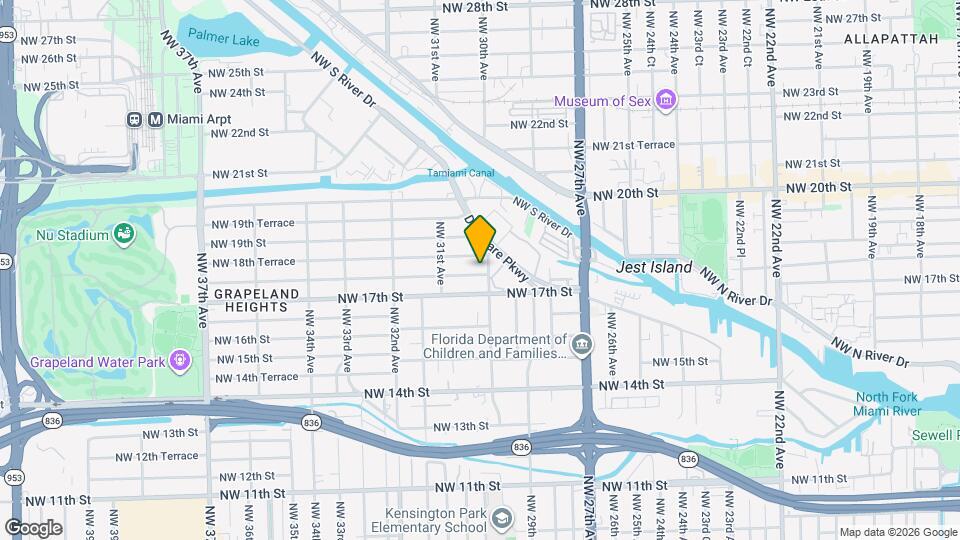 3021 NW 18th St, Unit A4 Map and Location Details