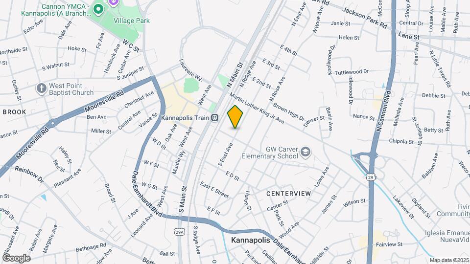 120 S East Ave Map and Location Details