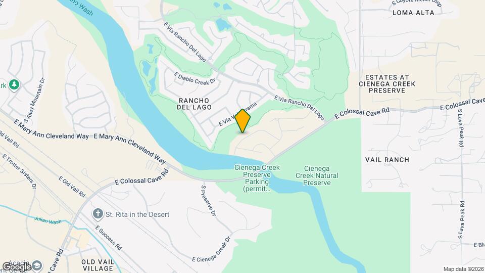 13845 E Silver Pne Trl Mapa y Detalles de la Ubicación