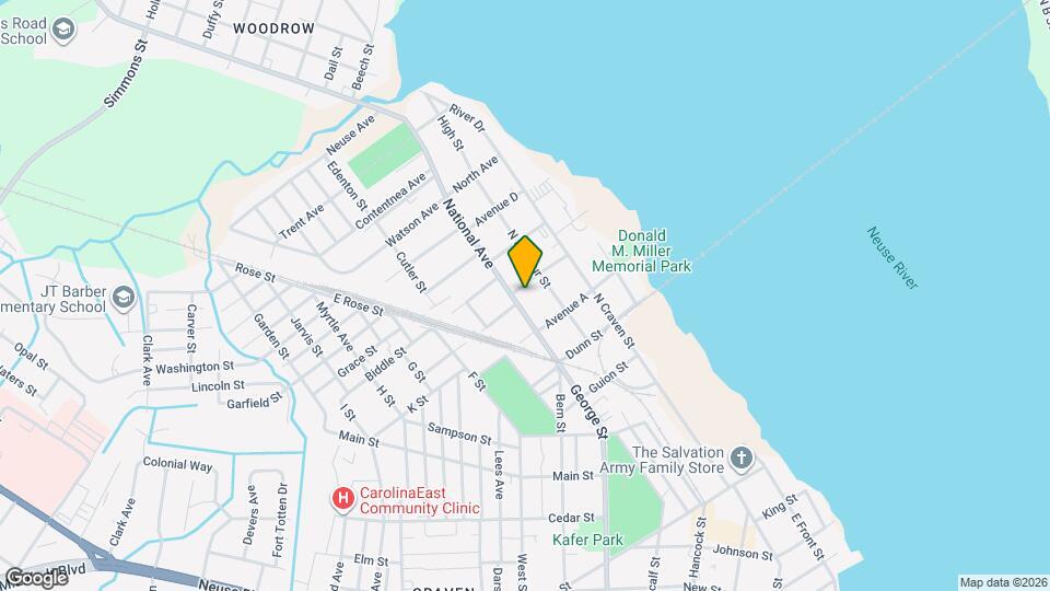 1220 National Ave Map and Location Details