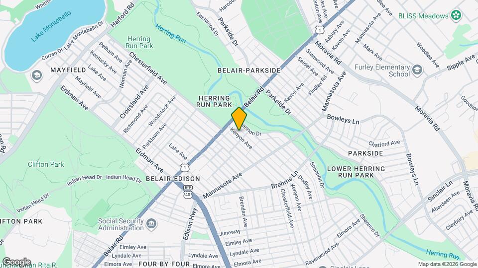 3028 Kenyon Ave Map and Location Details