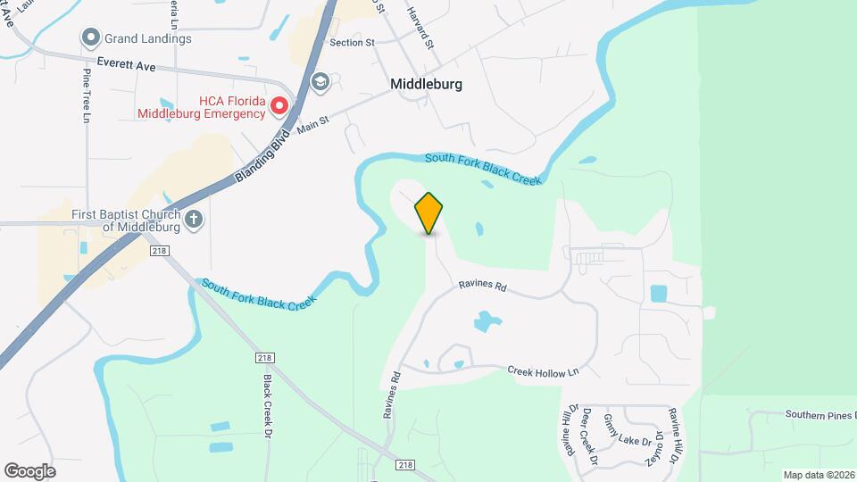 2546 Crooked Creek Point Rd Map and Location Details