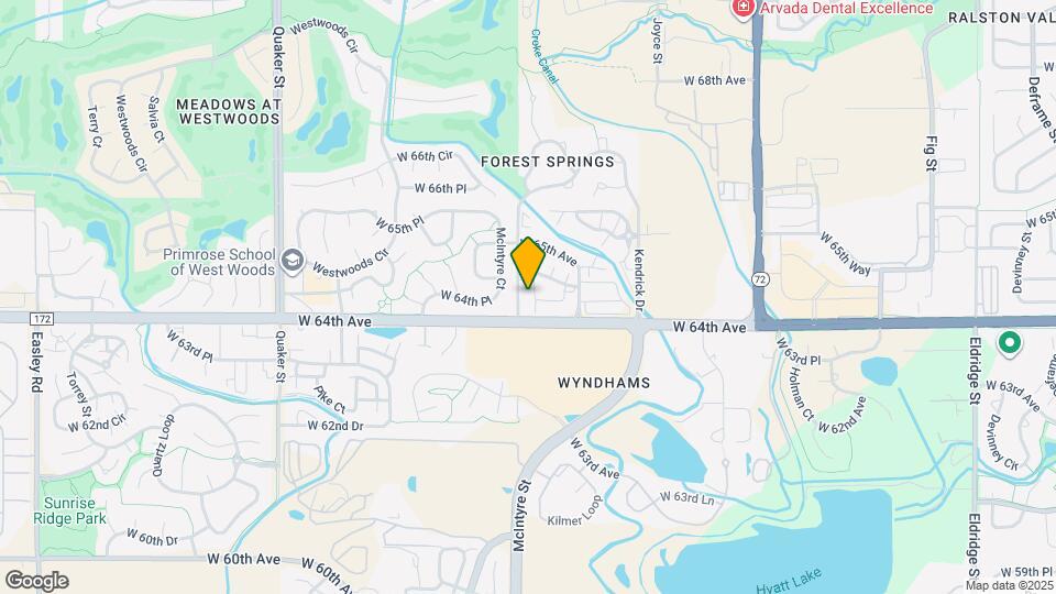 15536 W 64th Loop Map and Location Details