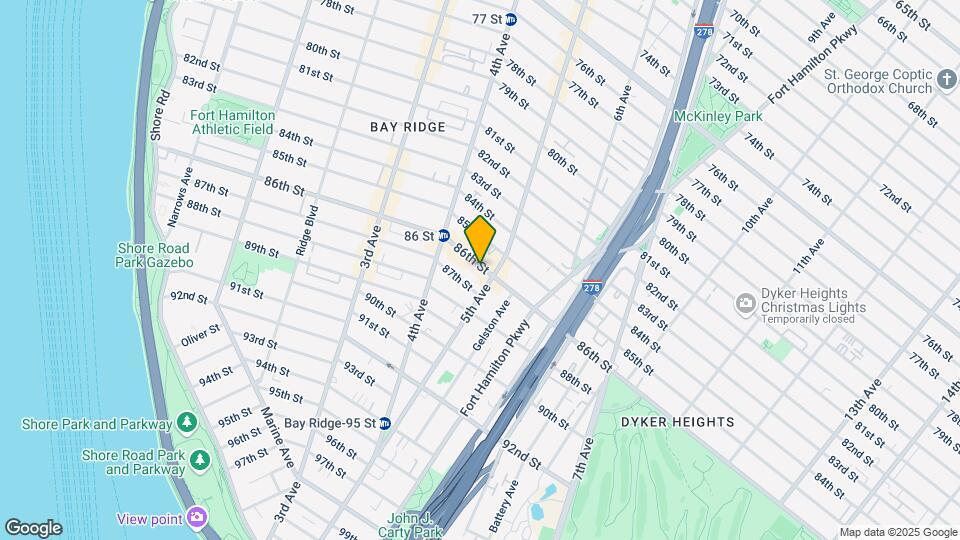 464 85th St Mapa y Detalles de la Ubicación