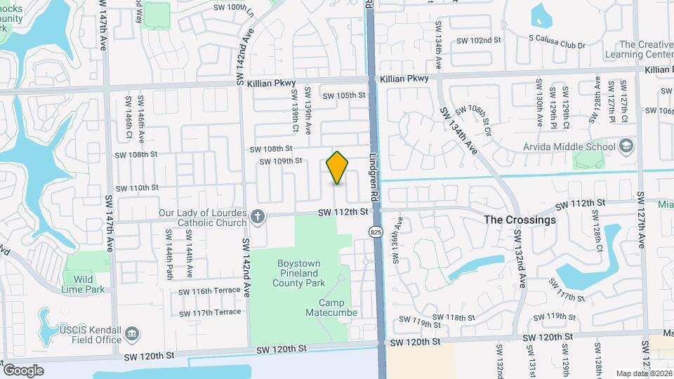 11025 SW 138th Ct Map and Location Details