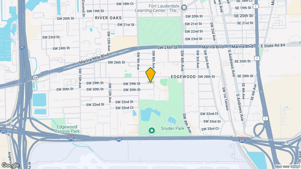 821 SW 29th St Map and Location Details