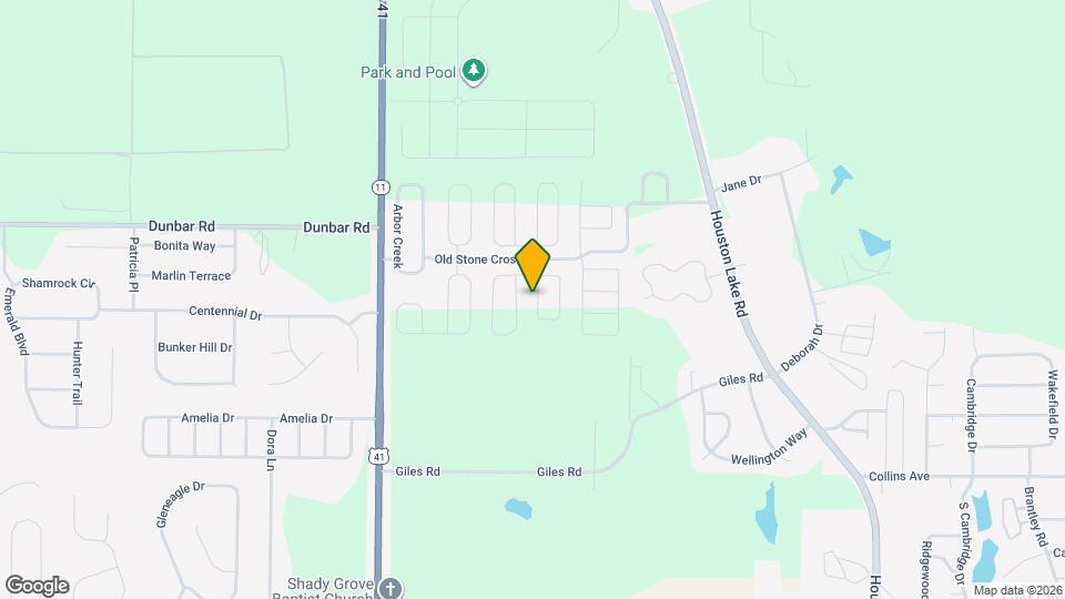 108 Rock Run Trl Mapa y Detalles de la Ubicación