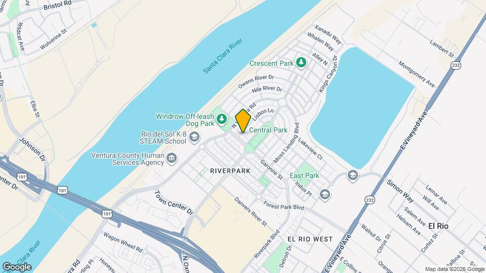 715 Garonne St Mapa y Detalles de la Ubicación