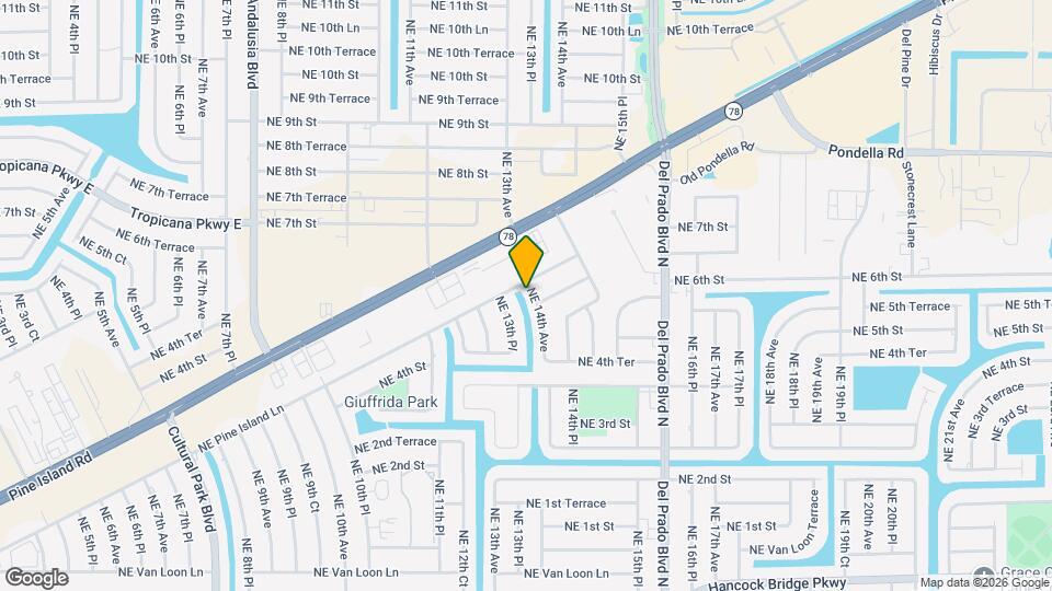 510 NE 14th Ave Map and Location Details