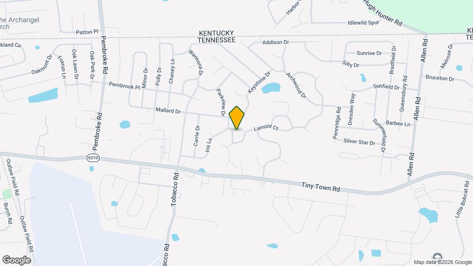 907 Lamont Ln Map and Location Details