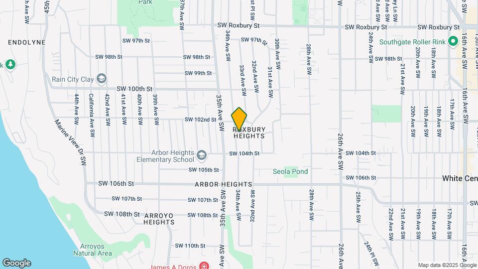 10224 34th Ave SW Map and Location Details