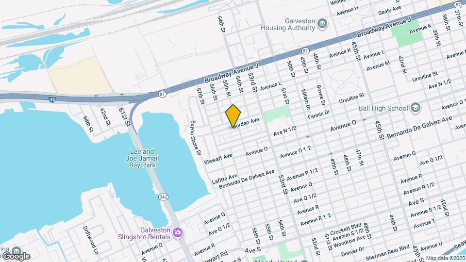 1406 Kirwin St Map and Location Details